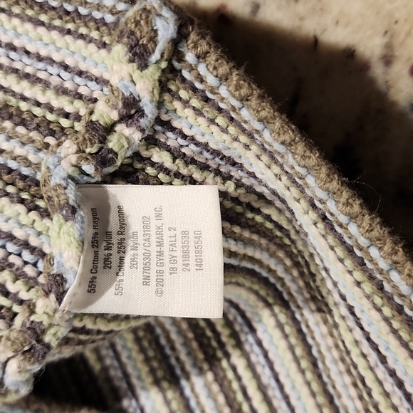 Gymboree Sweater Knit Cardigan 18-24 months Striped - Picture 5 of 7